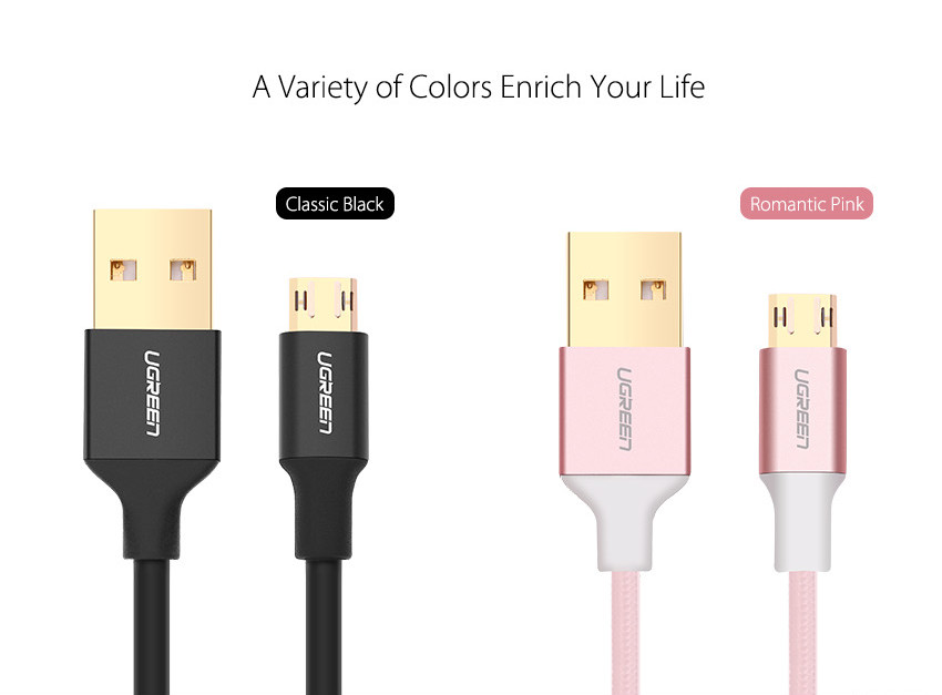 Ugreen-Reversible-Micro-USB-Cable-Tangle-free-USB-to-Double-Sided-Data-Sync-USB-Charger-Cable-for-Sa-32723650227