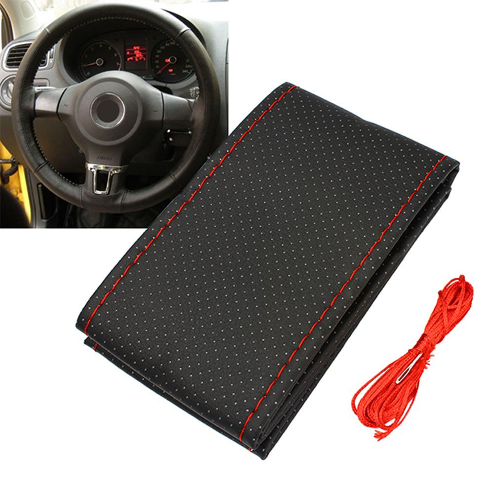 Universal-PU-Leather-DIY-Car-Steering-Wheel-Cover-Case-With-Needles-and-Thread-iCarmo-32531456489