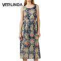 VESTLINDA-Floral-Print-Summer-Midi-Dress-Women-O-Neck-Sleeveless-Back-Zipper-Bow-Tie-Party-Dresses-F-32789129480