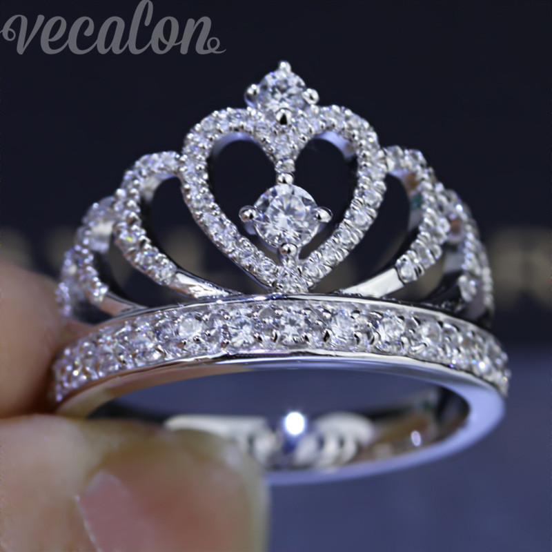 Vecalon-2016-Female-Crown-ring-AAAAA-Zircon-Cz-925-Sterling-Silver-Engagement-wedding-Band-ring-for--32681613658