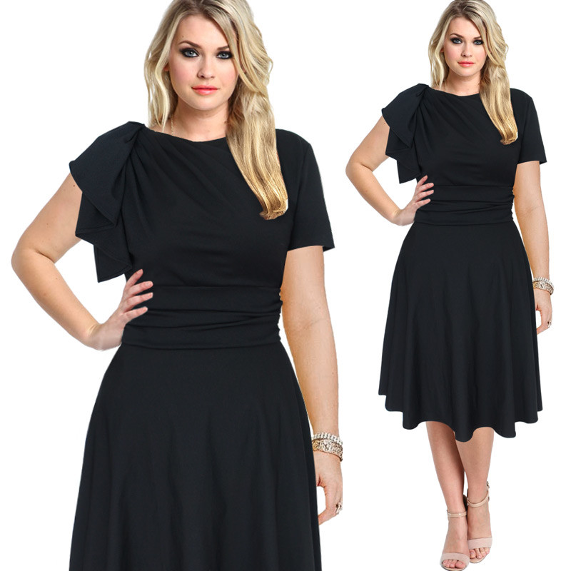 Vfemage-Plus-Size-Womens-Elegant-Ruffle-Sleeve-Ruched-Casual-Party-Office-Fitted-Slim-Bodycon-A-Line-32680806841