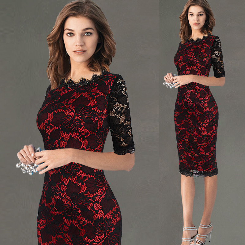 Vfemage-Womens-Elegant-Delicate-Floral-Lace-Casual-Party-Evening-Bodycon-Special-Occasion-Bridesmaid-32697719264