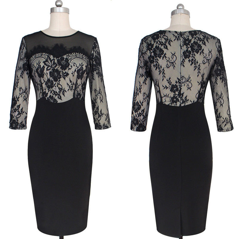 Vfemage-Womens-Elegant-Floral-Lace-Mesh-Patchwork-Wear-to-Work-Business-Office-Party-Stretch-Bodycon-32553946180