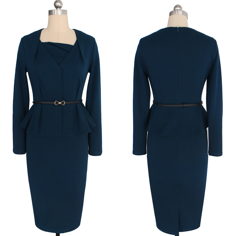 Vfemage-Womens-Elegant-Peplum-Slim-Tunic-Belted-Vintage-Casual-Wear-To-Work-Business-Office-Bodycon--32791056054