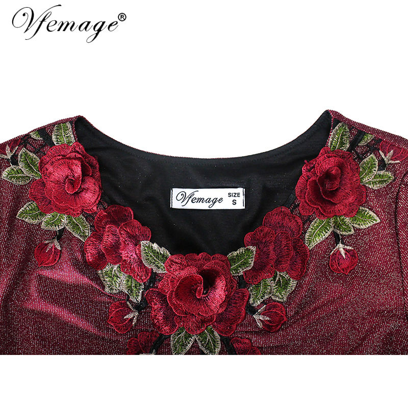 Vfemage-Womens-Ruched-Elegant-Vintage-Embroidery-Floral-Party-Mother-of-Bride-Special-Occasion-Penci-32770513219