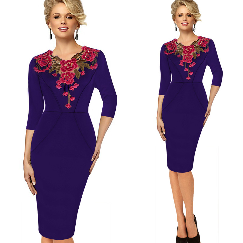 Vfemage-Womens-Stylish-Elegant-Applique-embroidery-Crochet-V-neck-Work-Office-Bodycon-Female-34-Slee-32735856202