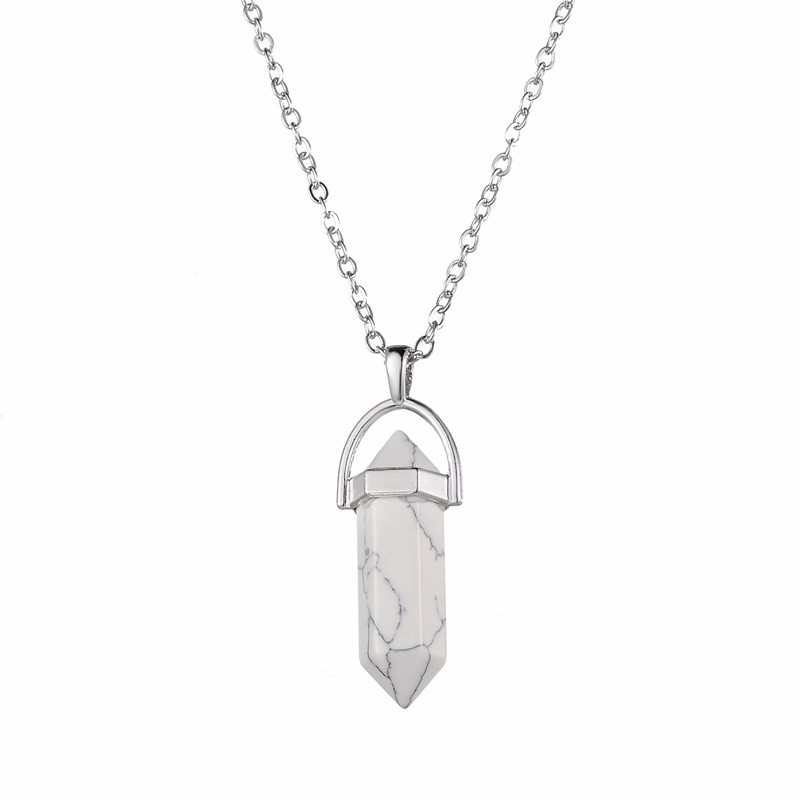 Vintage-Bullet-Quartz-Crystal-Necklace-Pendant-For-Women-Silver-Chain-Natural-Stone-Necklaces-amp-Pe-32672064312