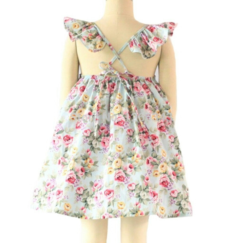 Vintage-Floral-Girls-Dress-Ruffle-Sleeve-Backless-Bule-Flower-Baby-Girls-Summer-Dress-Boutique-Girls-32546220496