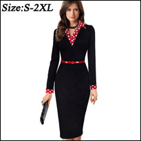 Vintage-Long-Sleeve-Women-Dress-Patchwork-Office-Plaid-Pattern-Plus-Size-Bodycon-Dresses-Pencil-Eleg-32475636160