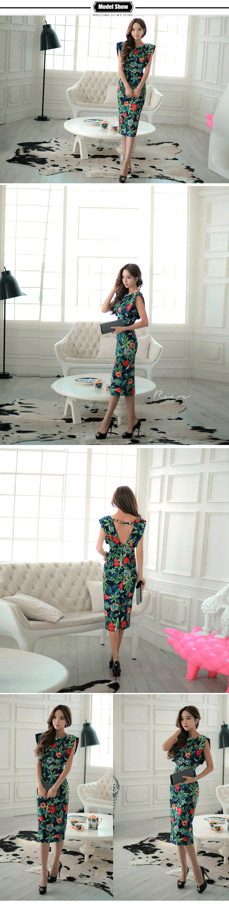 WINTRESS-Women-Summer-Cotton-Bodycon-Dress-Split-Backless-Sexy-Floral-Print-Party-Vestidos-Club-Plus-32576069163