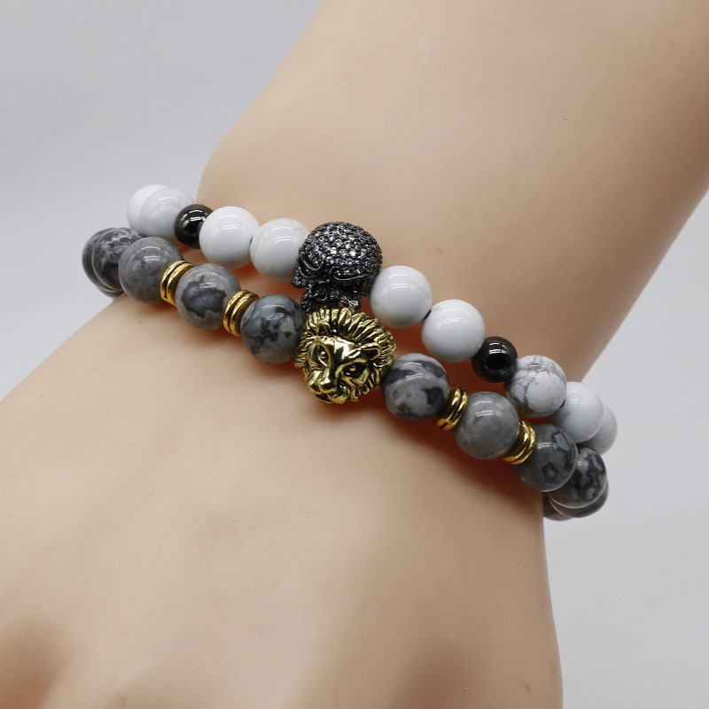 Wholesale-Antique-Gold-Color-Buddha-Leo-Lion-Head-Bracelet-Black-Lava-Stone-Beaded-Bracelets-For-Men-32509394297