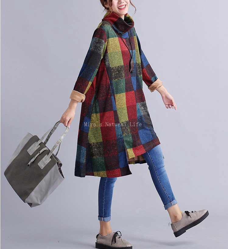 Winter-Dresses-Women-Plaid-Print-Turtleneck-Irregular-Full-Dress-Vintage-Woolen-Women-Long-Sleeve-Dr-32733420859