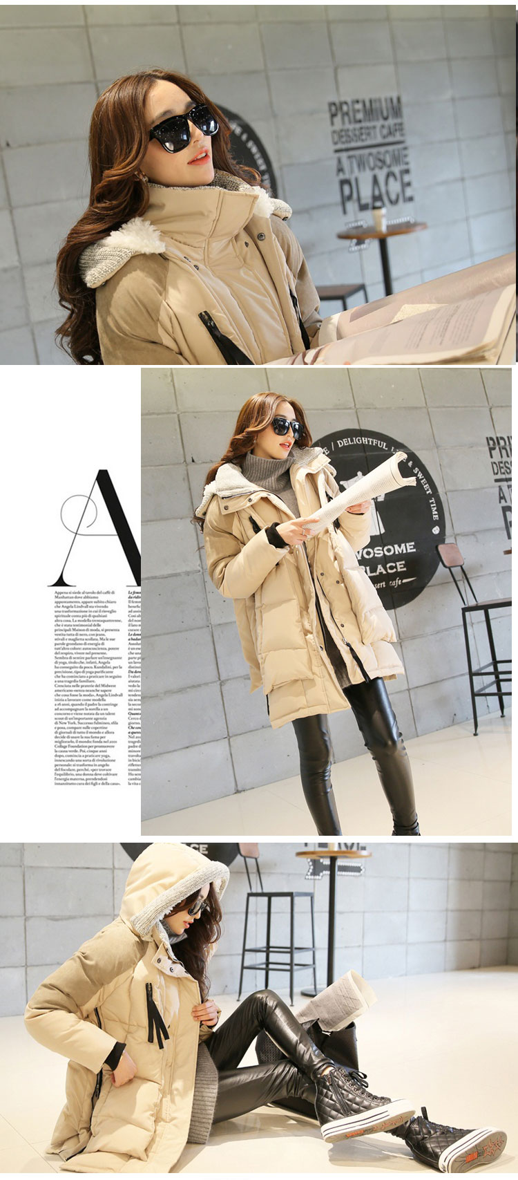 Winter-Duck-Down-Coats-Women-Loose-Medium-long-Hooded-Jacket-Casual-Military-Parkas-Overcoat-Thicken-32260443091