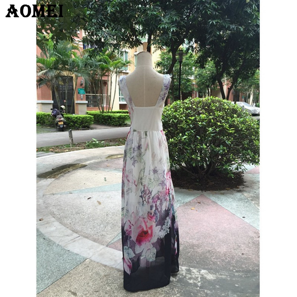 Woman-Fashion-Boho-Maxi-Print-Floral-Dresses-Plus-Size-White-Long-Dress-Sleeveless-Summer-Sundress-V-32621590243