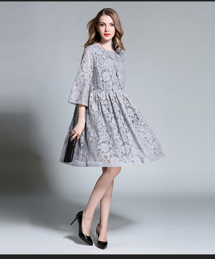 Woman-Plus-Size-Elegant-Lace-Dress-Gray-European--Spring-Summer-Feminine-Half-Sleeve-loose-Vestidos--32791117698