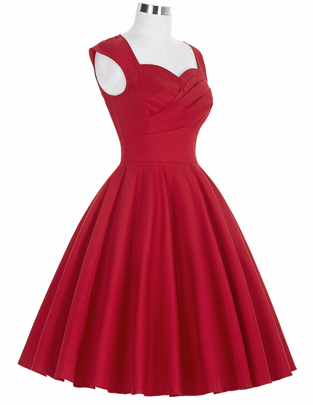 Woman-Summer-Dresses-2017-Sleeveless-Ruched-Bust-Vintage-Audrey-Hepburn-Dresses-Black-Red-Pink-Green-32739455740