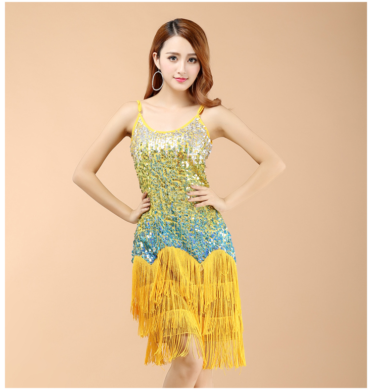 Women-Bling-Latin-Dance-Dress-Sexy-Rainbow-Color-Club-Slip-Gradual-Sequin-Fringe-Dress-With-Tassel-V-32485606343