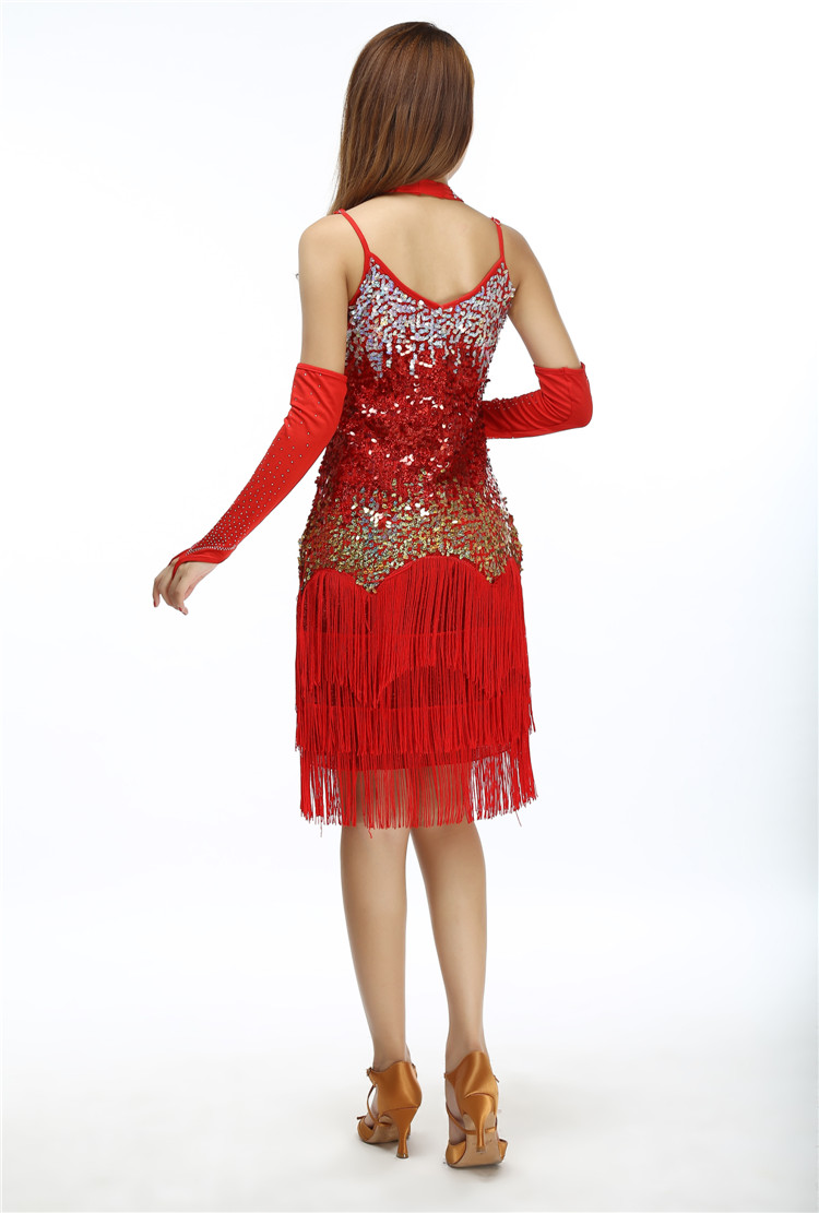 Women-Bling-Latin-Dance-Dress-Sexy-Rainbow-Color-Club-Slip-Gradual-Sequin-Fringe-Dress-With-Tassel-V-32485606343