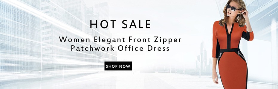 Women-Casual-Wear-To-Work-Office-Sheath-Fitted-Pencil-Dress-Autumn-Elegant-Classy-V-Neck-Patchwork-B-32729572519