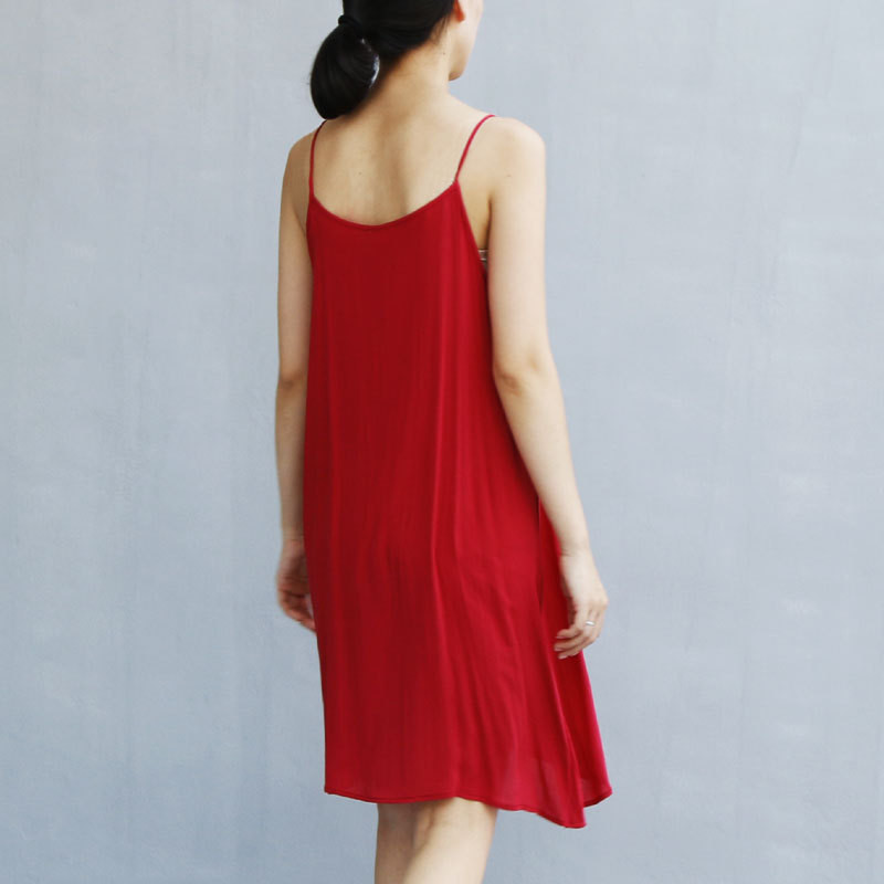 Women-Dress-Solid-Color-Casual-Spaghetti-Strap-Summer-Dress-Sleeveless-O-Neck-Cotton-Dress-Loose-Bea-32618302888