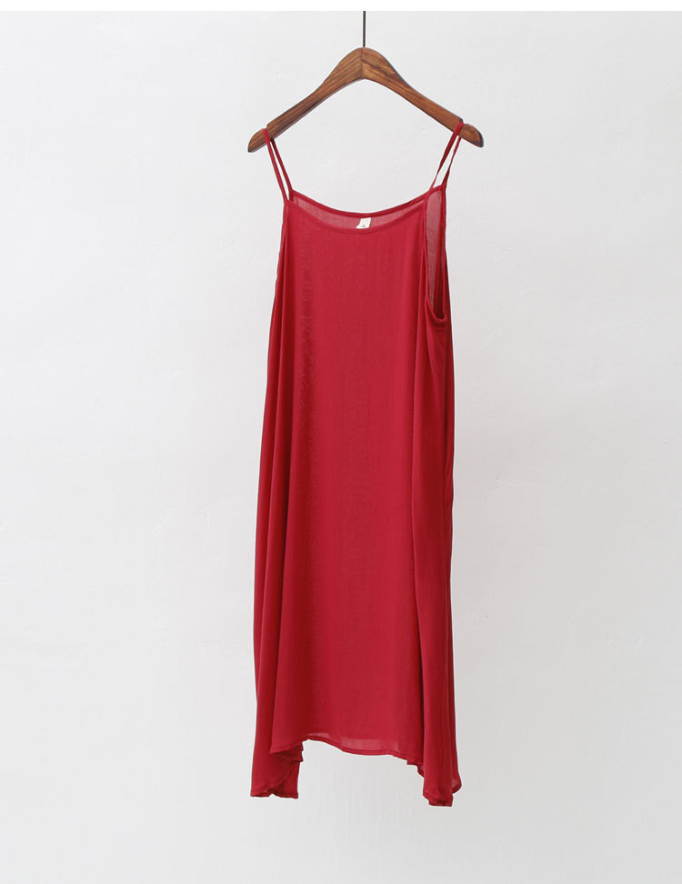 Women-Dress-Solid-Color-Casual-Spaghetti-Strap-Summer-Dress-Sleeveless-O-Neck-Cotton-Dress-Loose-Bea-32618302888