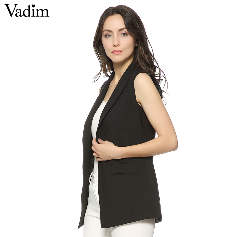 Women-Fashion-elegant-office-lady-pocket-coat-sleeveless-vests-jacket-outwear-casual-brand-WaistCoat-32479387865