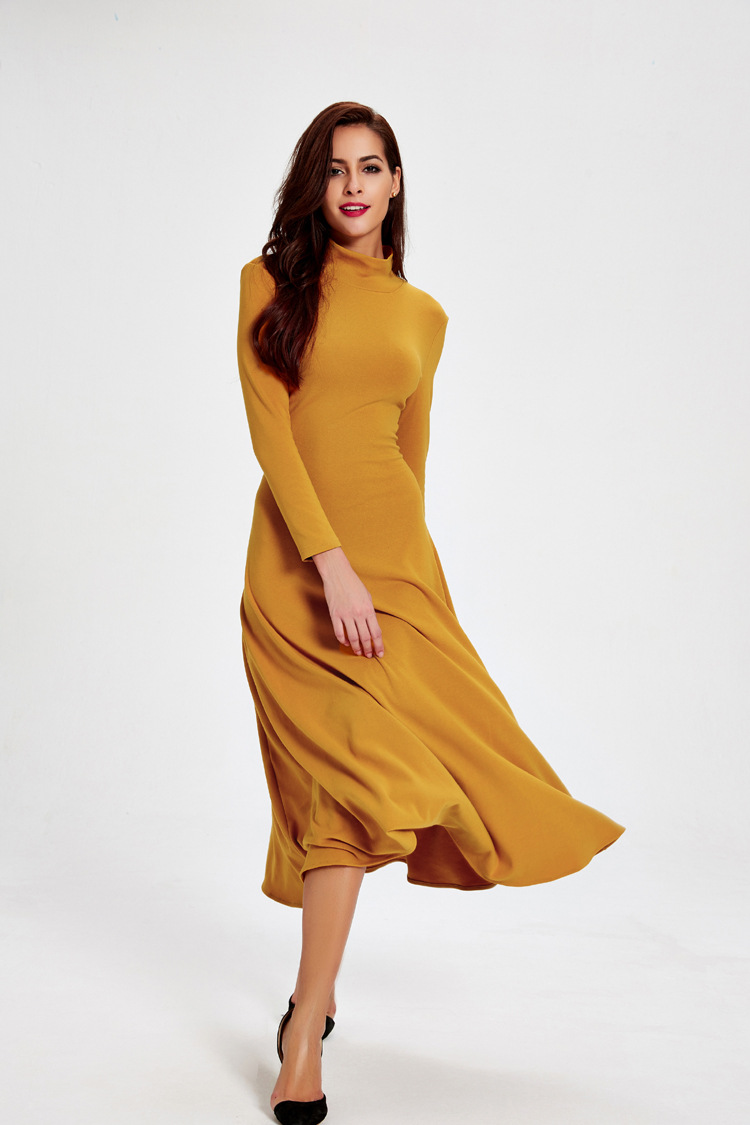 Women-Long-Dress-Winter-Autumn-Sexy-Dresses-Turtleneck-Long-Sleeve-Knitted-Vintage-Yellow-Green-Dres-32725499362