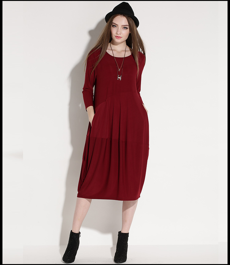 Women-Oversize-Long-Midi-Dress-Loose-Ballon-Plus-Size-Dresses-xl-to-4xl-32779825379