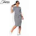 Women-Plus-Size-Shift-Dress-Fashion-Elegant-Brief-Striped-Half-Sleeve-Summer-Casual-Loose-Party-Dres-32694568257