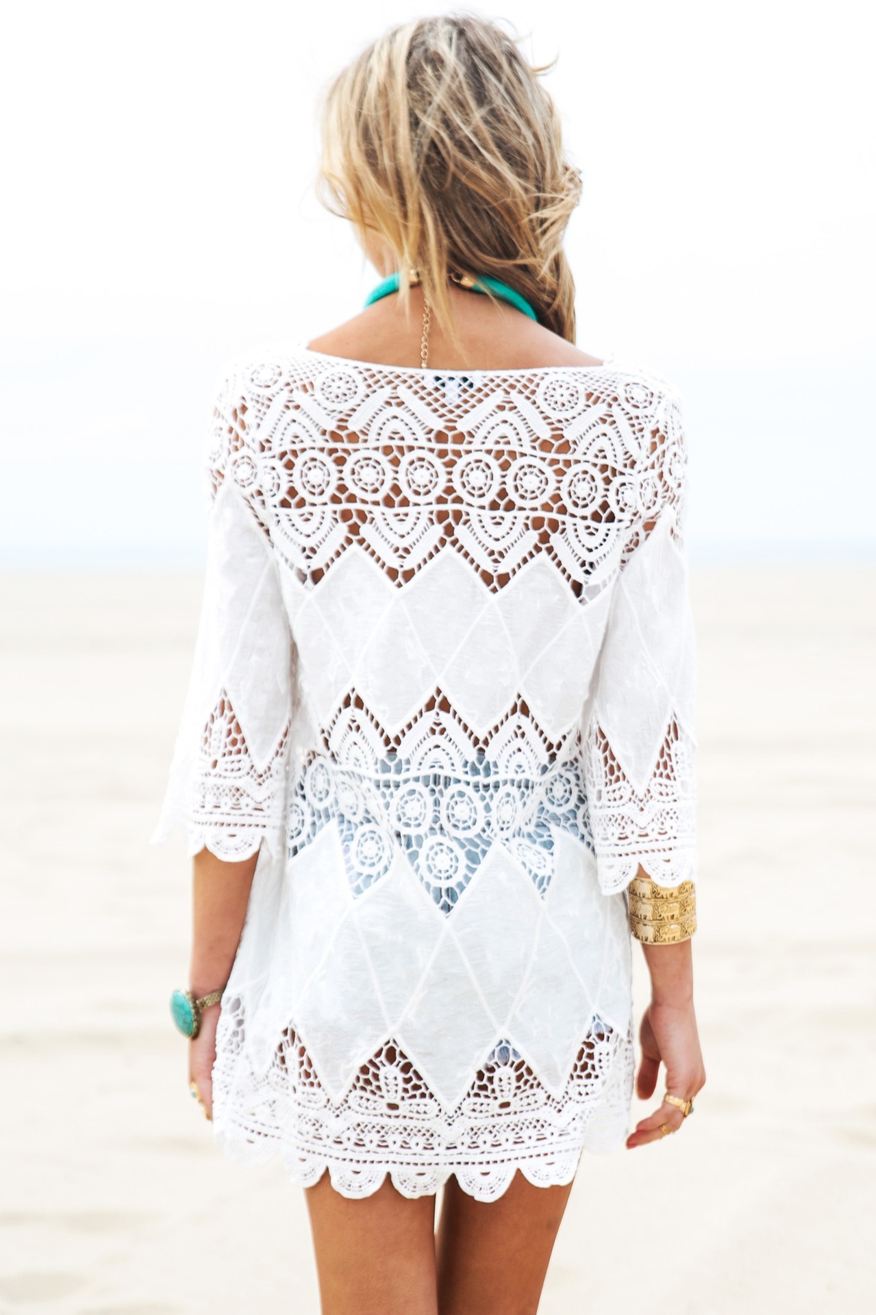 Women-Summer-Beach-Wear-Crochet-Tunics-Dresses-Half-Sleeve-2016-New-Flower-Embroidery-Boho-Lace-Shir-32673361286