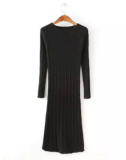 Women-Twisted-Back-Slit-Sweater-Dress-Solid-Color-Kleding-jerseis-knitted-pull-Femme-Long-Jumper-mid-32562740949