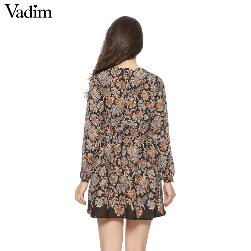 Women-Vintage-floral-pleated-mini-Dress-Vestido-feminina-O-neck-long-sleeve-casual-slim-brand-Europe-32230399377