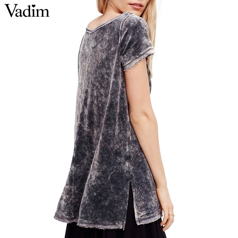 Women-oversized-velvet-T-shirt-vintage-solid-short-sleeve-o-neck-loose-tees-ladies-spring-casual-bra-32787733093