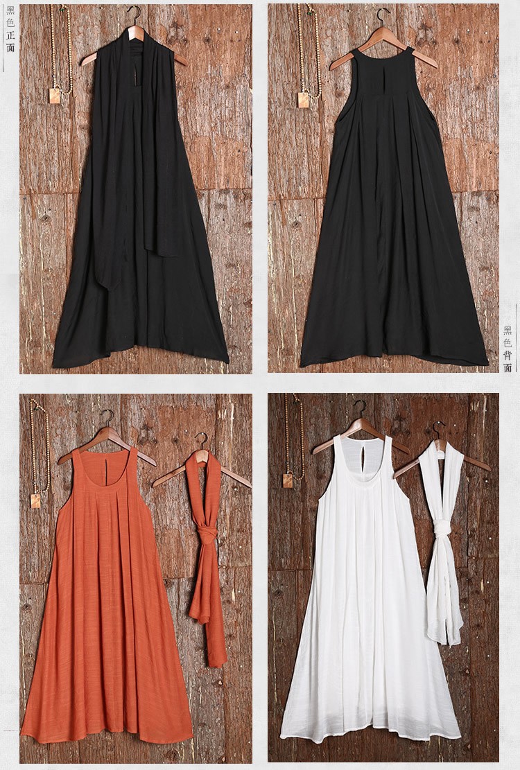 Women-summer-solid-colors-cotton-linen-long-dresses-sleeveless-loose-vest-dress-for-female-with-scar-32318654623