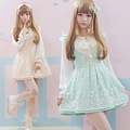 Women-summer-sweet-dress-doll-ruffles-chiffon-sleeveless-solid-dress-Japanese-cute-lolita-whitepink--1855925945