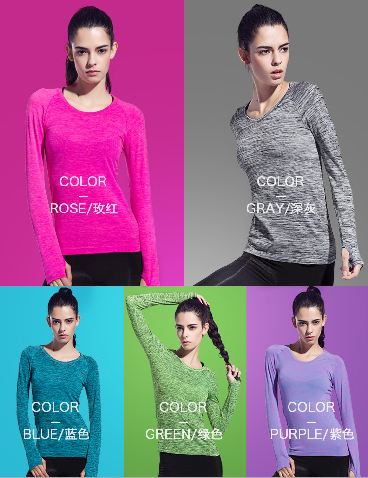 Women39s-professional-fitness--Long-Sleeve-Shirts-quick-drying-Women-s-Fitness---Shirts-32544736952