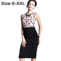 Womens-Business-Casual-Work-Party-Bodycon-Pencil-Dress-Square-Collar-Three-Quarter-Sleeve-Elegant-Vi-32528004322