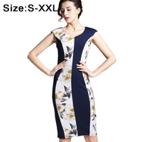 Womens-Business-Casual-Work-Party-Bodycon-Pencil-Dress-Square-Collar-Three-Quarter-Sleeve-Elegant-Vi-32528004322