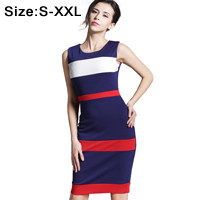 Womens-Business-Casual-Work-Party-Bodycon-Pencil-Dress-Square-Collar-Three-Quarter-Sleeve-Elegant-Vi-32528004322