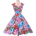 Womens-Summer-Dresses-2017-Large-Size-Rockabilly-Pinup-Swing-50s-Vintage-Dress-Robe-Femme-Hepburn-Ve-32638535976