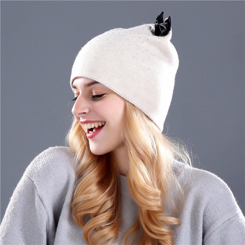 Xthree-Rabbit-fur-wool-knitted-hat-winter-spring-Skullies-beanies-hat-for-women-girls-kitty-hat-femi-32774176486