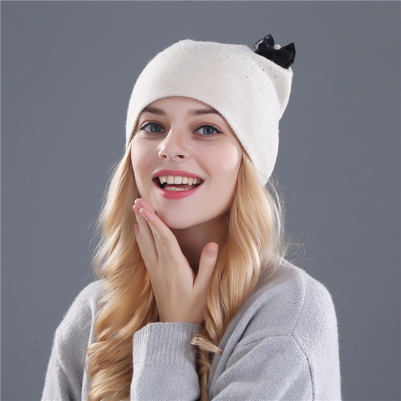 Xthree-Rabbit-fur-wool-knitted-hat-winter-spring-Skullies-beanies-hat-for-women-girls-kitty-hat-femi-32774176486