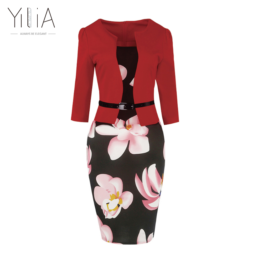 Yilia-Women-One-Piece-Patchwork-Floral-Print-Elegant-Business-Party-Formal-Office-Plus-Size-Bodycon--32784679233