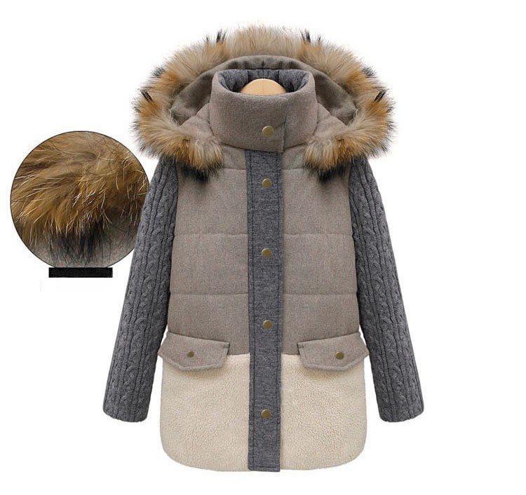 YuooMuoo-High-Quality-Natural-Fur-Collar-Winter-Coat-Women-Warm-Parkas-Wool-Patchwork-Jacket-Plus-Si-32405731668