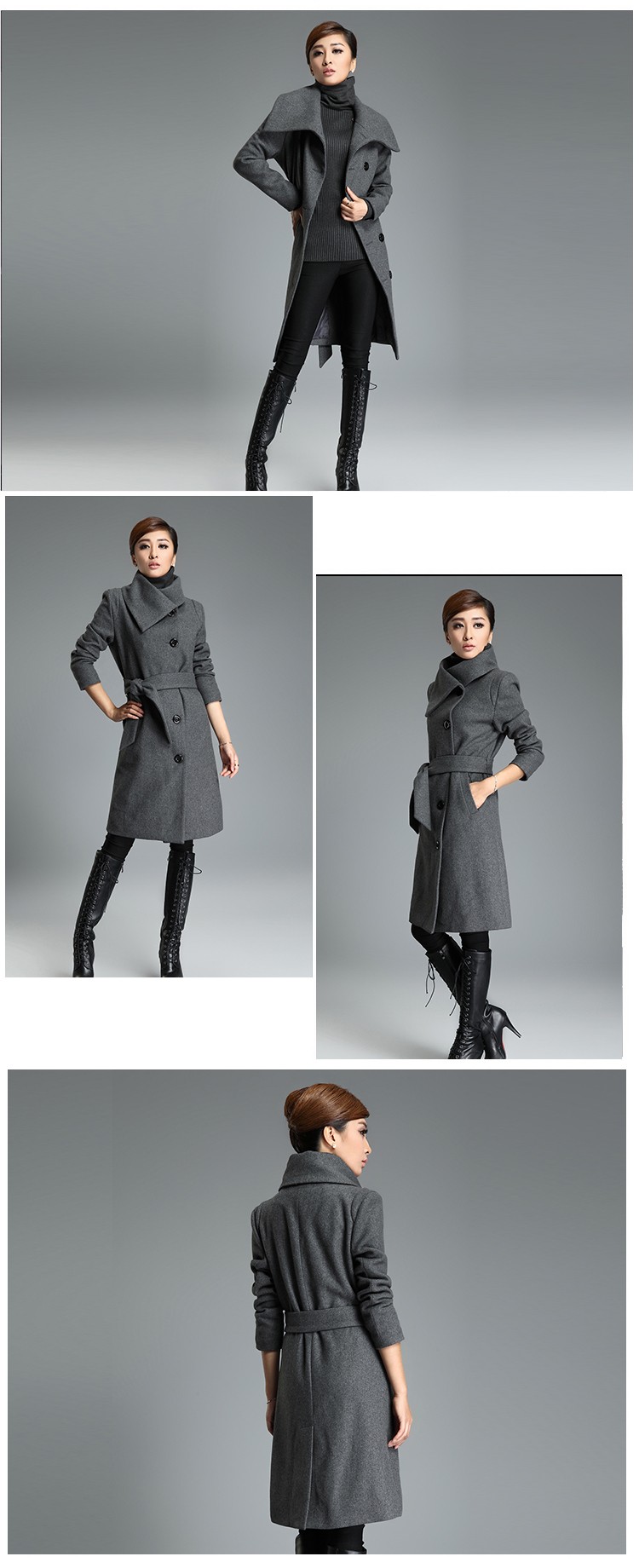 YuooMuoo-New-Long-Jackets-Women-Grey-Wool-Coat-High-Quality-Plus-Size-Poncho-Fashion-Women39s-Cashme-32498986503