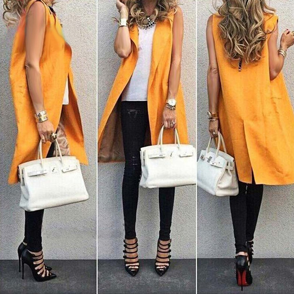 ZAFUL-Fashion-Orange-Long-Vest-Woman-Sleeveless-Lapel-Collar-Pocket-Open-Stitch-Casual-Winter-Plus-S-32545557262