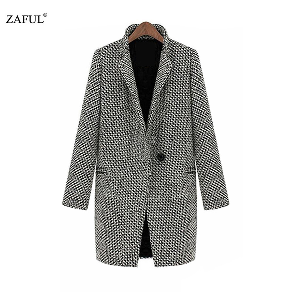 ZAFUL-New-Plus-size-elegant-women-winter-wool-coats-plus-size-grey-warm-cotton-trench-laides-velvet--32770042440