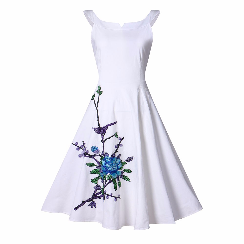 ZAFUL-Women-Summer-Cotton-Embroidery-Vintage-Dress-Elegant-Retro-Audrey-White-Dress-Plus-Size-4XL-Pa-32707158878