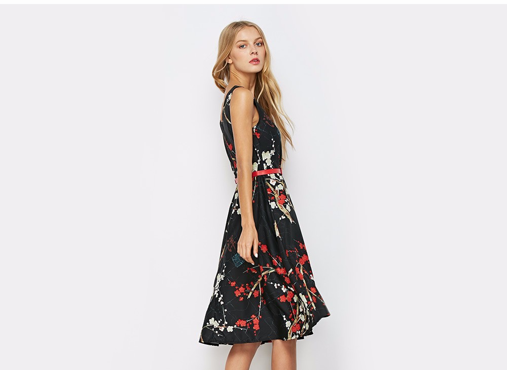 ZAFUL-Women-Summer-O-Neck-Sleeveless-Vintage-Dress-Floral-Print-Chinese-Style-Belts-Cotton-Retro-Dre-32787201081