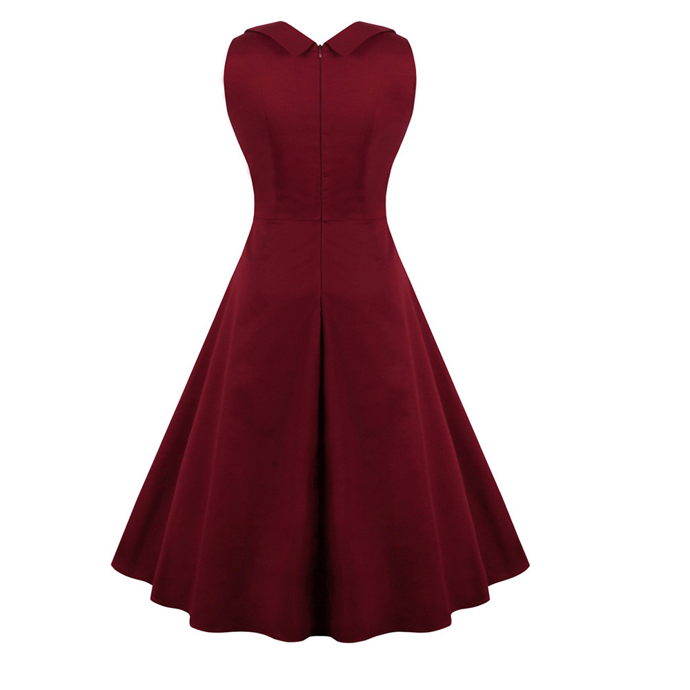 ZAFUL-plus-size-Women-Dress-Vintage-robe-Summer-feminino-Rockabilly-Retro-Sleeveless-Red-Dot-Swing-P-32651424087